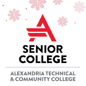 Senior College Holiday Logo