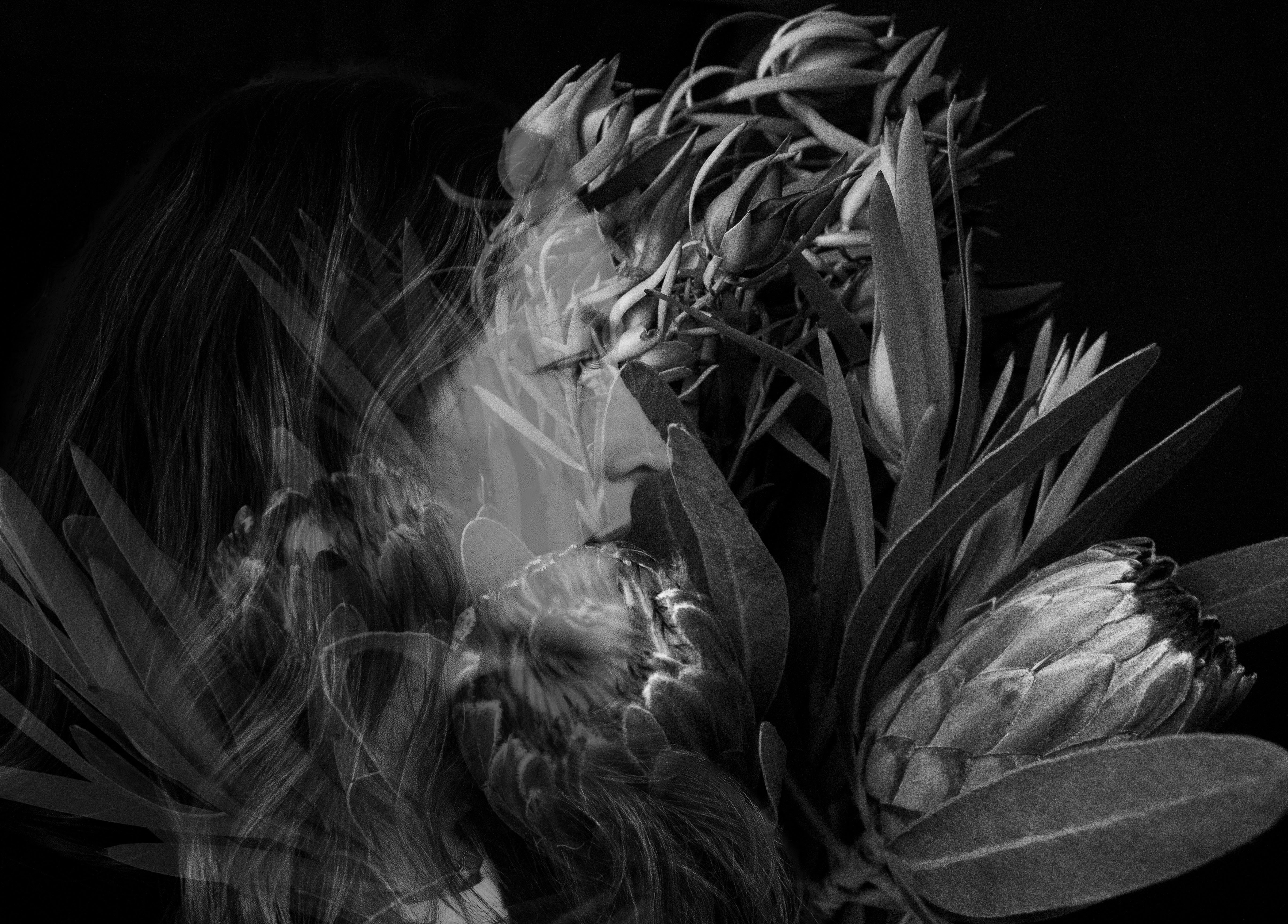 Digital art self portrait