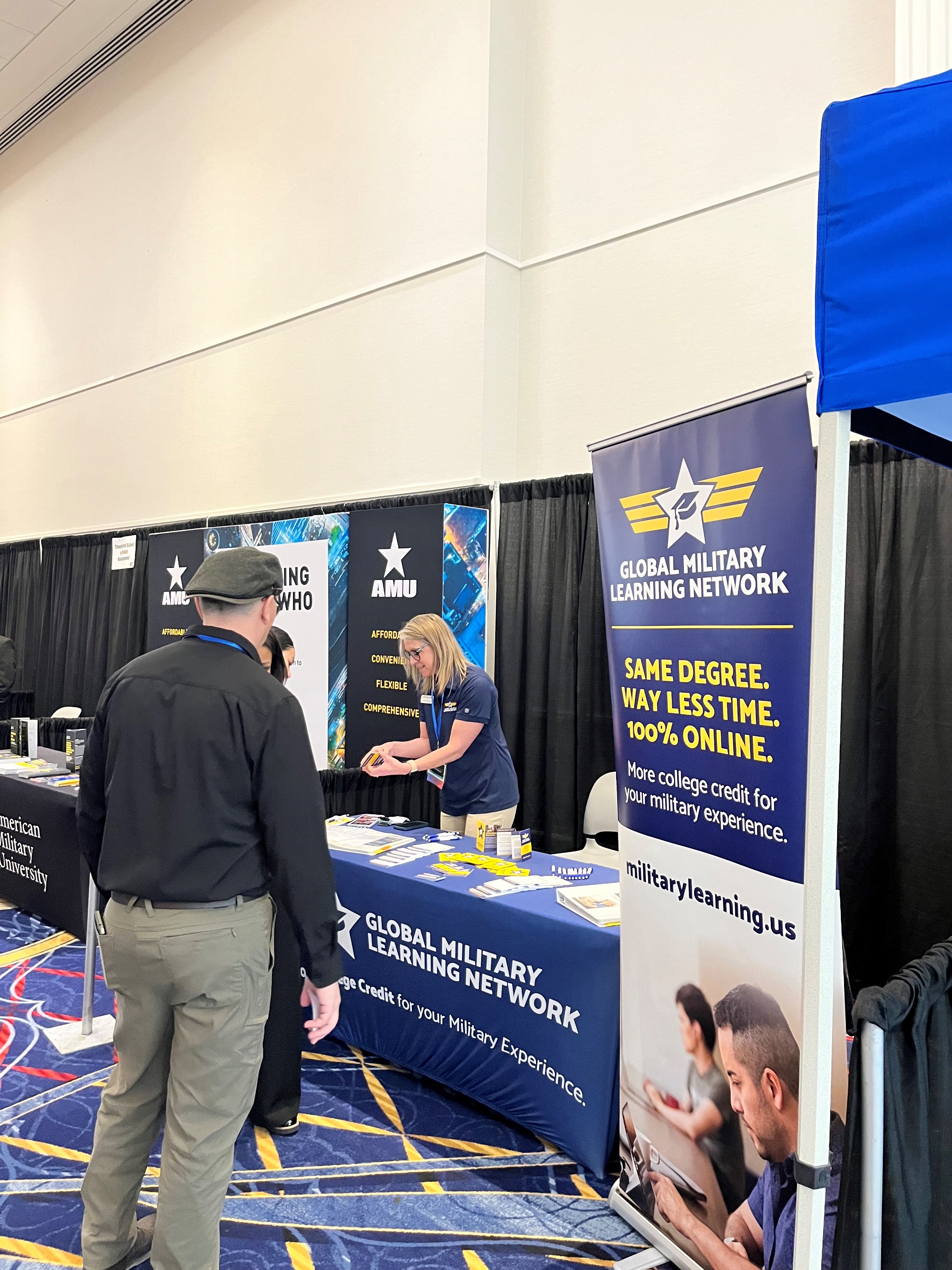 GMLN booth_Angie Pederson