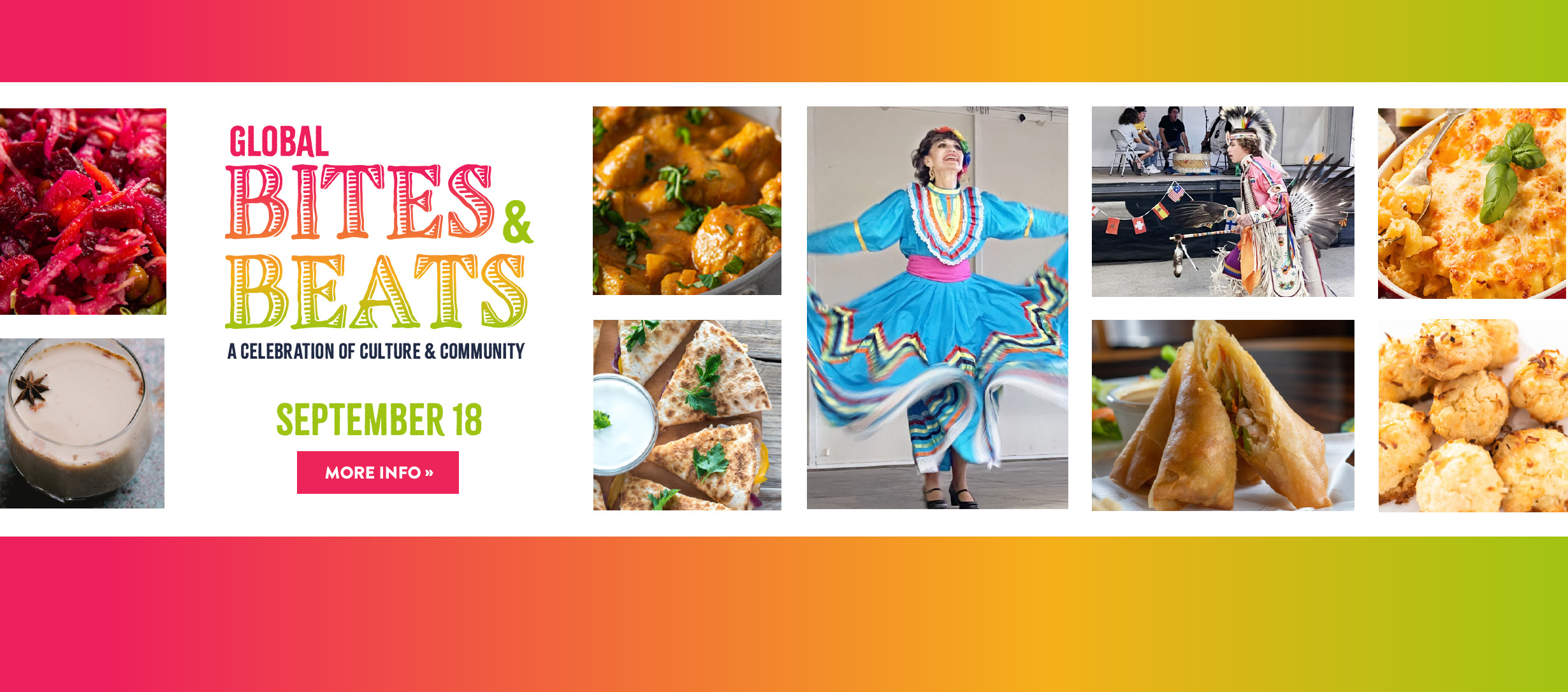 Global Bites & Beats Banner