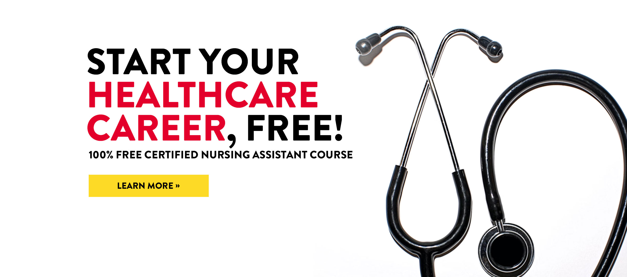 Start your Healthcare Career, Free! 100% free CNA Training available