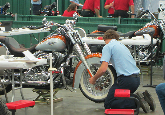 Motorcycle Service Technology – 6th Place – Cody Wegscheid