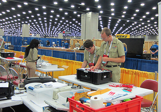 Mechatronics – High School Division – Team Contest – 7th Place – Michael Pittman & Nicholas Zabroski