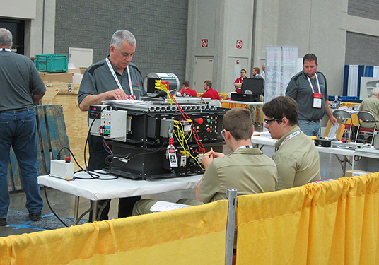 Mechatronics – High School Division – Team Contest – 7th Place – Michael Pittman & Nicholas Zabroski